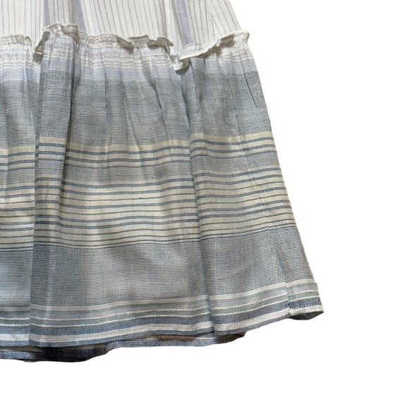 Jens Pirate Booty x Free People Coastline Striped Smocked Mini Dress US S - Picture 7 of 12